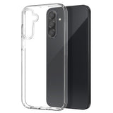 NORTHJO Samsung Galaxy A26 Fleksibelt Plastdeksel + Skjermbeskytter Combo - Gjennomsiktig