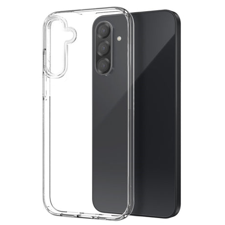 NORTHJO Samsung Galaxy A26 Fleksibelt Plastdeksel + Skjermbeskytter Combo - Gjennomsiktig