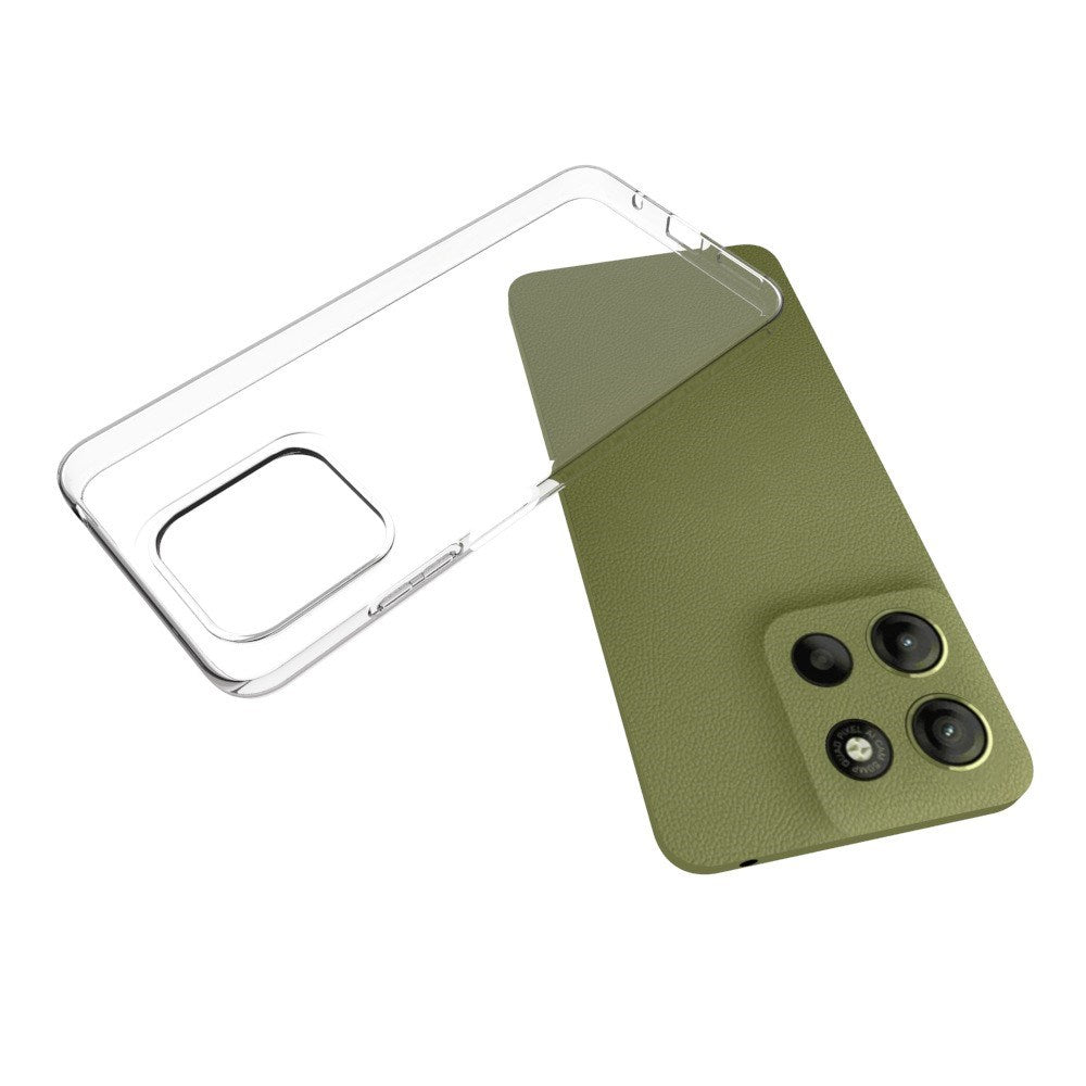 EIDERWOOD Motorola Moto G17 Power / G17 / G15 Fleksibelt Plast Bak Deksel - Gjennomsiktig