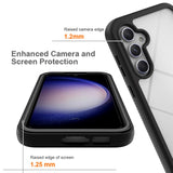 EIDERWOOD Samsung Galaxy A36 (5G) / A56 (5G) Hybrid Plast Deksel m. Skjermbeskyttelsesfilm - Gjennomsiktig