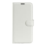 EIDERWOOD iPhone 17e / 16e Kunstskinn Flip Deksel m. Kortholder & Ståfunksjon - Hvit