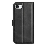 EIDERWOOD iPhone 17e / 16e Kunstskinn Flip Deksel - Svart