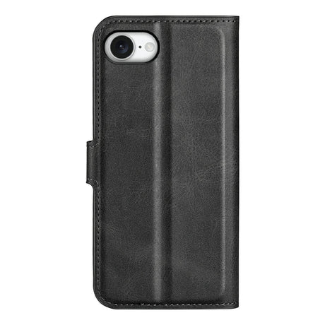 EIDERWOOD iPhone 17e / 16e Kunstskinn Flip Deksel - Svart