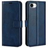 EIDERWOOD iPhone 17e / 16e Kunstskinn Flip Deksel - Blå