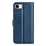 EIDERWOOD iPhone 17e / 16e Kunstskinn Flip Deksel - Blå