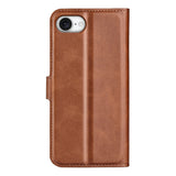EIDERWOOD iPhone 17e / 16e Kunstskinn Flip Deksel - Lysbrun