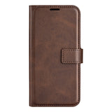 EIDERWOOD iPhone 17e / 16e Kunstskinn Flip Deksel - Brun