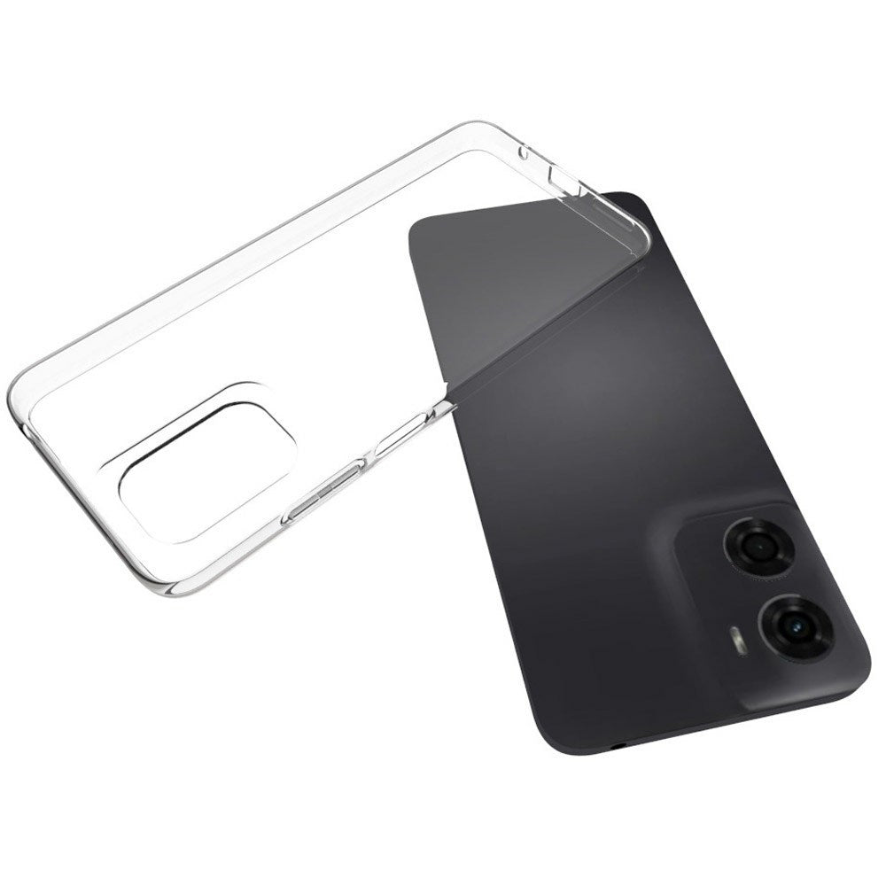 EIDERWOOD Motorola Moto G05 Fleksibelt Plast Deksel - Gjennomsiktig