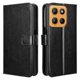 EIDERWOOD Motorola Moto G17 Power / G17 / G15 Power / G15 Kunstskinn Flip Deksel m. Strop - Svart