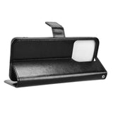 EIDERWOOD Motorola Moto G17 Power / G17 / G15 Power / G15 Kunstskinn Flip Deksel m. Strop - Svart