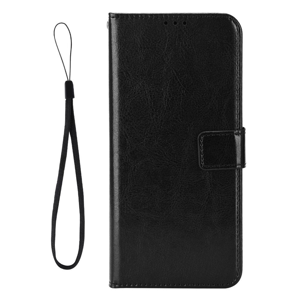 EIDERWOOD Motorola Moto G17 Power / G17 / G15 Power / G15 Kunstskinn Flip Deksel m. Strop - Svart