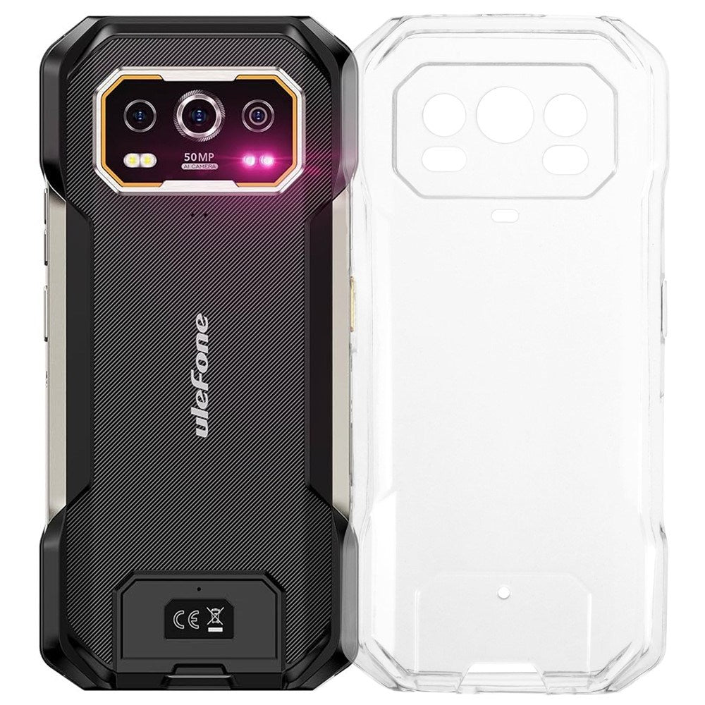 EIDERWOOD Ulefone Armor 27T Pro Fleksibelt Plast Deksel - Gjennomsiktig