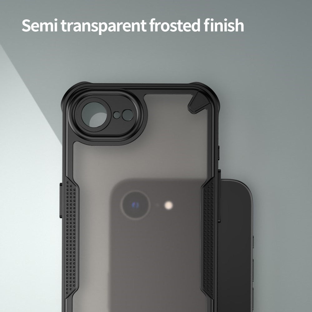EIDERWOOD iPhone 17e / 16e Hybrid Plast Bak Deksel - Svart