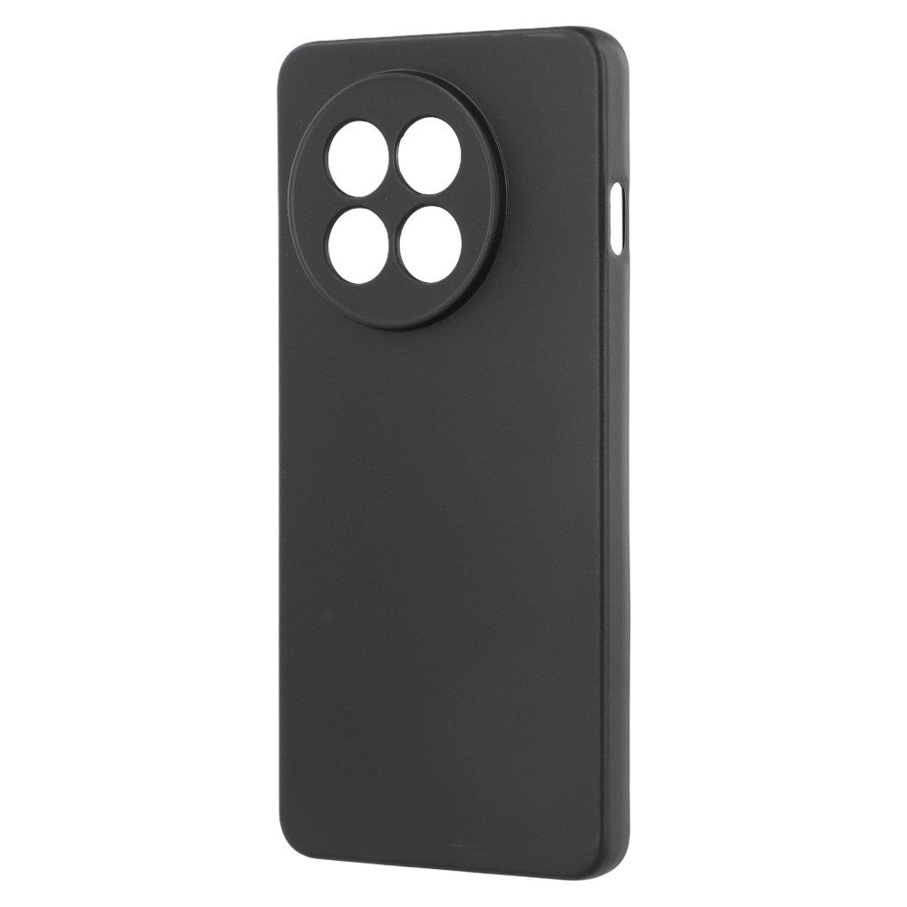 EIDERWOOD OnePlus 13R Fleksibelt Plast Deksel - Blank Overflate - Svart
