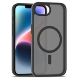 EIDERWOOD iPhone 17e / 16e Matt Hybrid Deksel - MagSafe Kompatibel - Gjennomsiktig / Svart