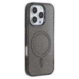 EIDERWOOD iPhone 16 Pro Max Plast Glitter Deksel - MagSafe Kompatibelt - Svart