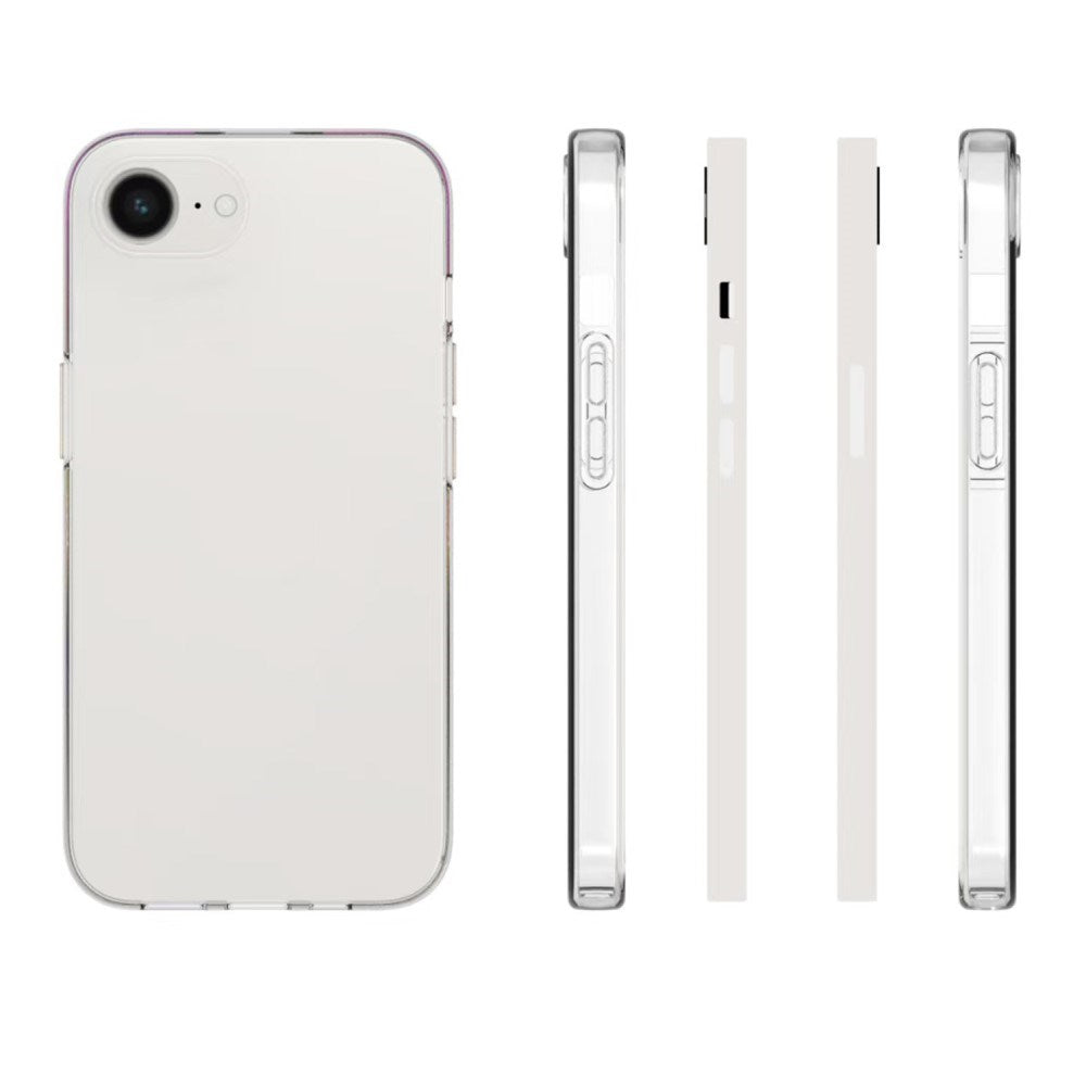 EIDERWOOD iPhone 17e / 16e Fleksibelt Plastdeksel - Gjennomsiktig
