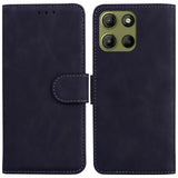 EIDERWOOD Motorola Moto G17 Power / G17 / G15 Kunstskinn Flip Deksel m. Kortholder & Ståfunksjon - Svart