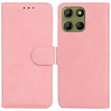 EIDERWOOD Motorola Moto G17 Power / G17 / G15 Kunstskinn Flip Deksel m. Kortholder & Ståfunksjon - Rosa