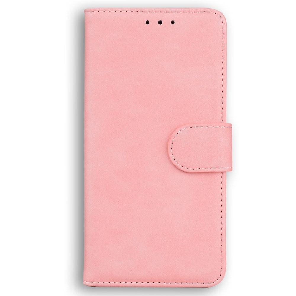 EIDERWOOD Motorola Moto G17 Power / G17 / G15 Kunstskinn Flip Deksel m. Kortholder & Ståfunksjon - Rosa