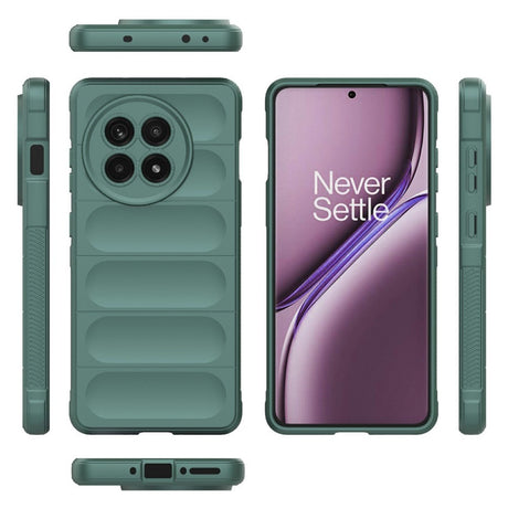 EIDERWOOD OnePlus 13R Fleksibelt Plastdeksel - Grønn