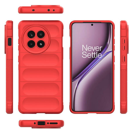 EIDERWOOD OnePlus 13R Fleksibelt Plastdeksel - Rød