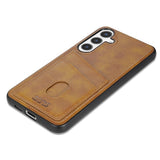 EIDERWOOD Samsung Galaxy A56 (5G) Kunstskinn Bak Deksel m. Kortholder - Brun