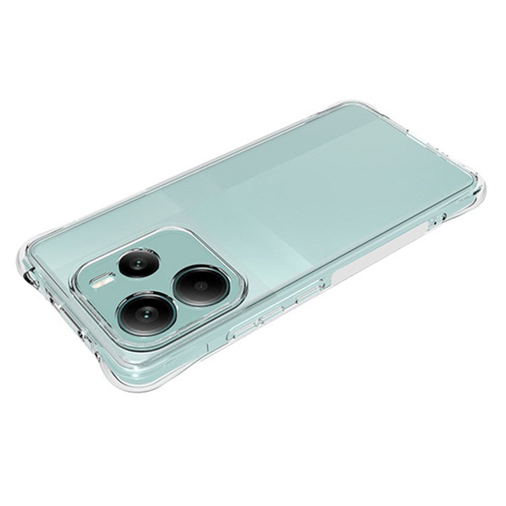 EIDERWOOD Xiaomi Redmi Note 14 (5G) Plast Deksel m. Støtdempende Hjørner - Gjennomsiktig