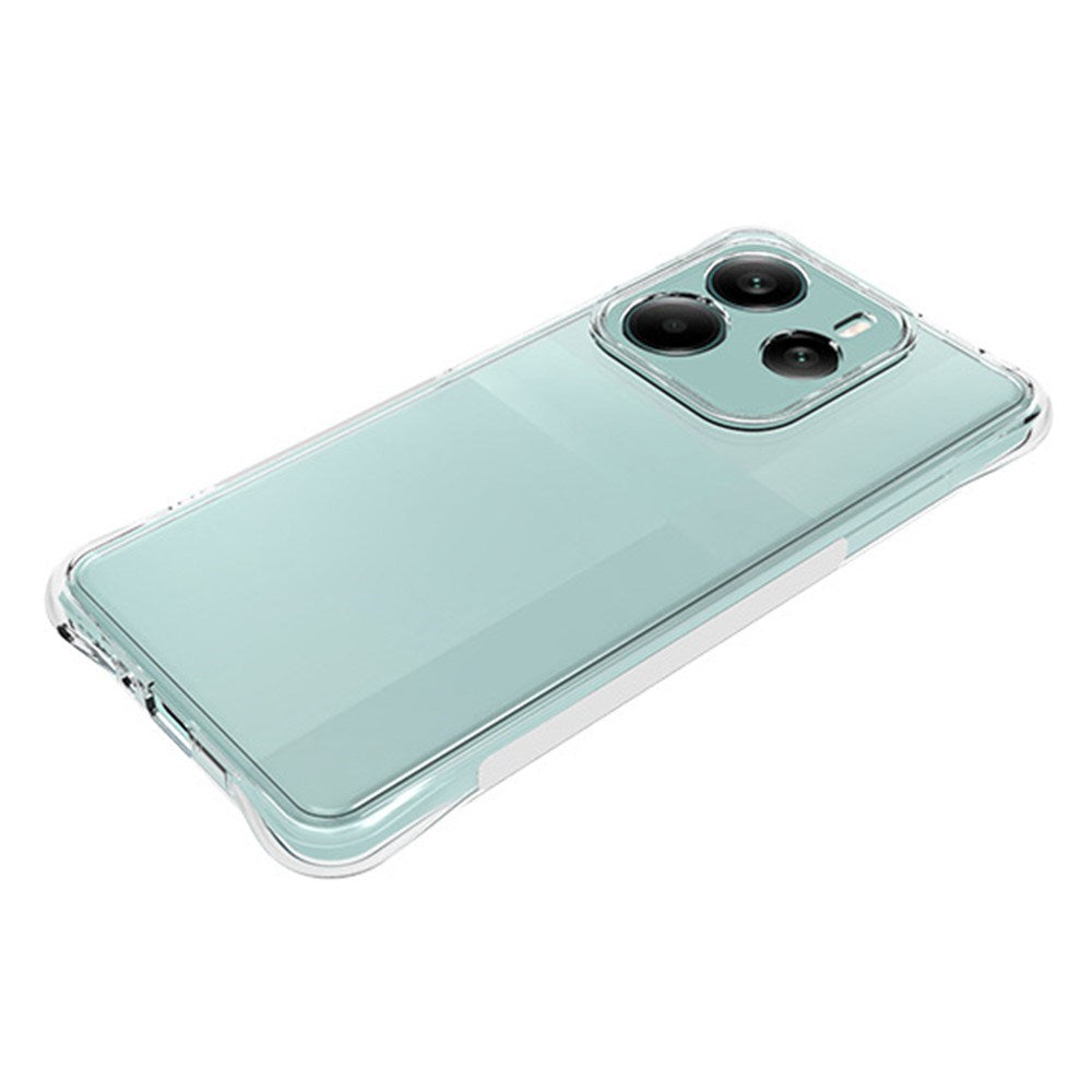 EIDERWOOD Xiaomi Redmi Note 14 (5G) Plast Deksel m. Støtdempende Hjørner - Gjennomsiktig