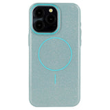 EIDERWOOD iPhone 15 Pro Plast Glitter Deksel - MagSafe Kompatibel - Grønn