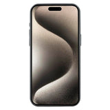 EIDERWOOD iPhone 15 Pro Plast Glitter Deksel - MagSafe Kompatibel - Svart