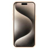 EIDERWOOD iPhone 15 Pro Plast Glitter Deksel - MagSafe Kompatibel - Gull