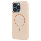 EIDERWOOD iPhone 15 Pro Plast Glitter Deksel - MagSafe Kompatibel - Gull