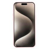 EIDERWOOD iPhone 15 Pro Plast Glitter Deksel - MagSafe Kompatibel - Rosa