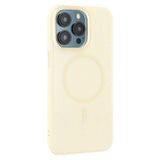 EIDERWOOD iPhone 15 Pro Plast Glitter Deksel - MagSafe Kompatibel - Gul