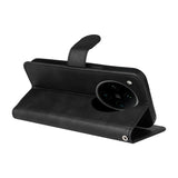 Motorola Edge 60 Neo / 50 Neo / ThinkPhone 25 EIDERWOOD Kunstskinn Flip Deksel med Strop - Svart