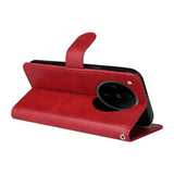 Motorola Edge 60 Neo / 50 Neo / ThinkPhone 25 EIDERWOOD Kunstskinn Flip Deksel med Strop - Rød