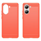 EIDERWOOD Xiaomi Poco X7 Pro Brushed Carbon Deksel - Rød