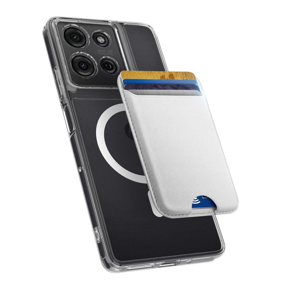 EIDERWOOD Motorola Moto G75 (5G) Fleksibelt Plast Deksel - MagSafe Kompatibel - Gjennomsiktig