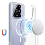EIDERWOOD Xiaomi 15 Fleksibelt Plast Deksel - MagSafe Kompatibel - Gjennomsiktig