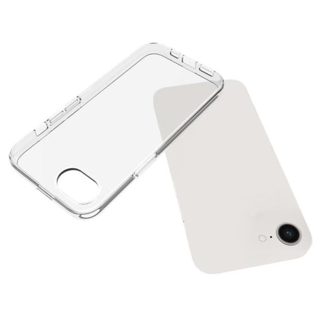 EIDERWOOD iPhone 17e / 16e Fleksibelt Plastdeksel med Skjermbeskyttelse - Gjennomsiktig