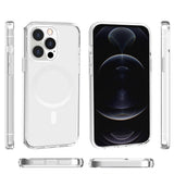 iPhone 14 Pro EIDERWOOD Hybrid Magnetic Deksel - MagSafe Kompatibel - Gjennomsiktig