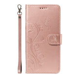 EIDERWOOD OnePlus 13R Flipdeksel med Gravert Motiv - Kortholder og Stativfunksjon - Rose Gold