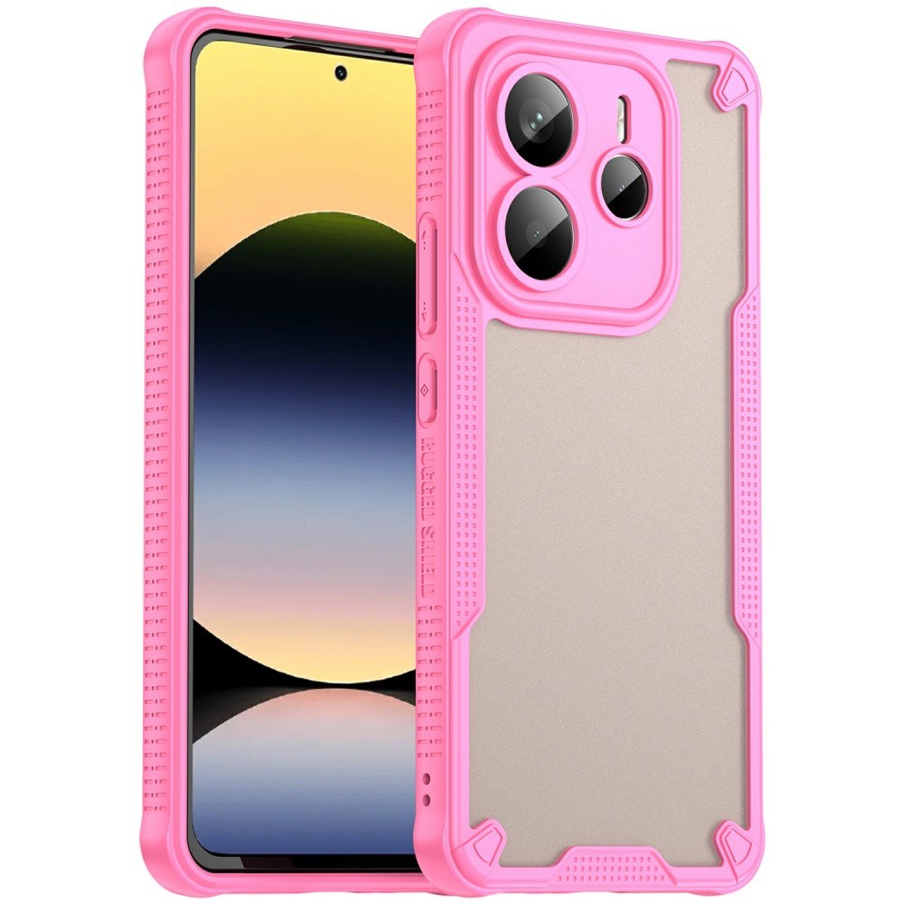 EIDERWOOD Xiaomi Redmi Note 14 (5G) Hybrid Plast Bak Deksel - Rosa