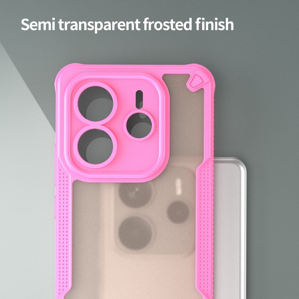 EIDERWOOD Xiaomi Redmi Note 14 (5G) Hybrid Plast Bak Deksel - Rosa