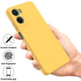 EIDERWOOD Motorola Moto G05 / E15 Liquid Silikon Deksel m. Stropp - Gul
