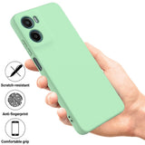 EIDERWOOD Motorola Moto G05 / E15 Liquid Silikon Deksel m. Stropp - Grønn
