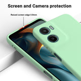 EIDERWOOD Motorola Moto G05 / E15 Liquid Silikon Deksel m. Stropp - Grønn