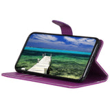 EIDERWOOD Xiaomi Poco X7 Pro Litchi Kunstskinn Flip Deksel med Lommebok - Lilla