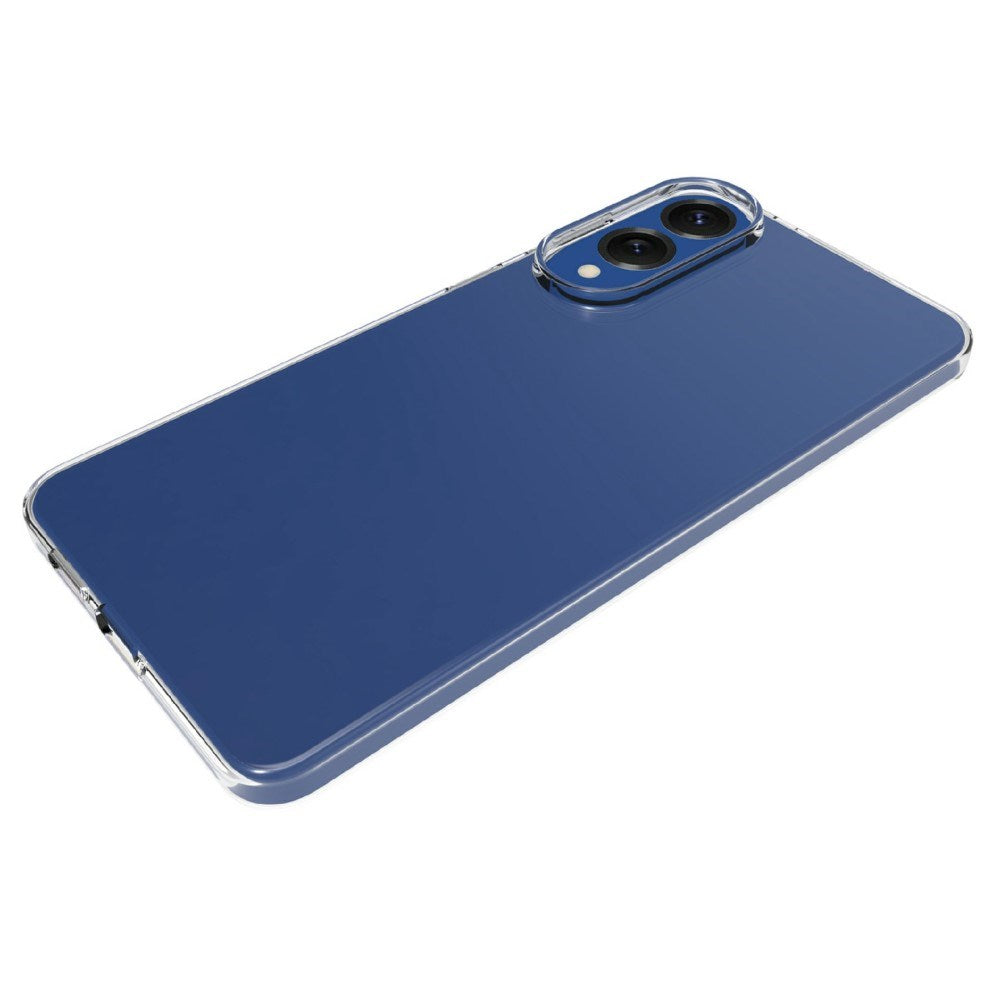 EIDERWOOD Samsung Galaxy S25 Edge Fleksibelt Plast Deksel - Gjennomsiktig
